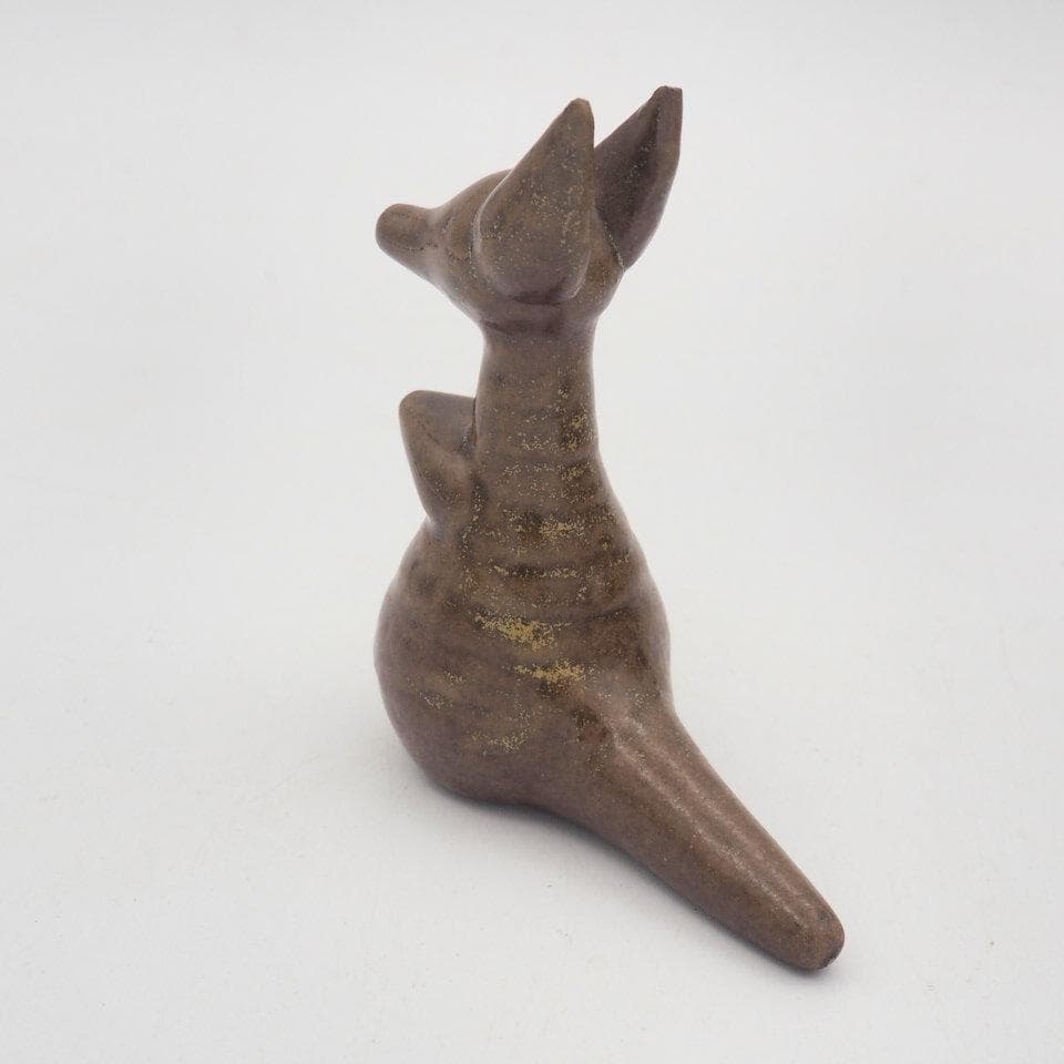 リサラーソン カンガルー 親子 大きな動物園 STORA ZOO シール付き