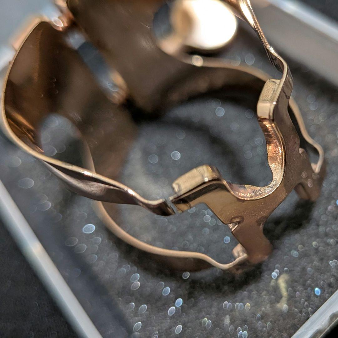 ハリソン ピンクゴールド アルトサックスリガチャー