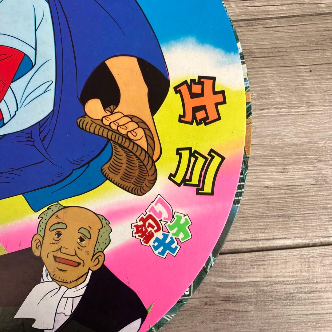 E-壁【昭和レトロ】円形めんこ 4枚セット ウルトラマン80 / ドラえもん 他