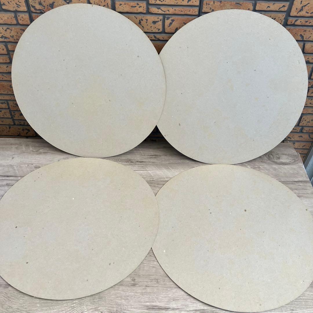 E-壁【昭和レトロ】円形めんこ 4枚セット ウルトラマン80 / ドラえもん 他