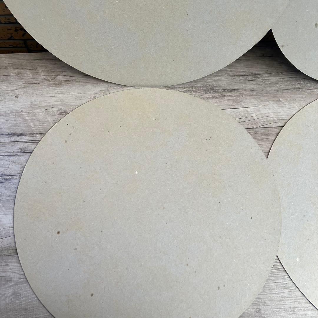 E-壁【昭和レトロ】円形めんこ 4枚セット ウルトラマン80 / ドラえもん 他