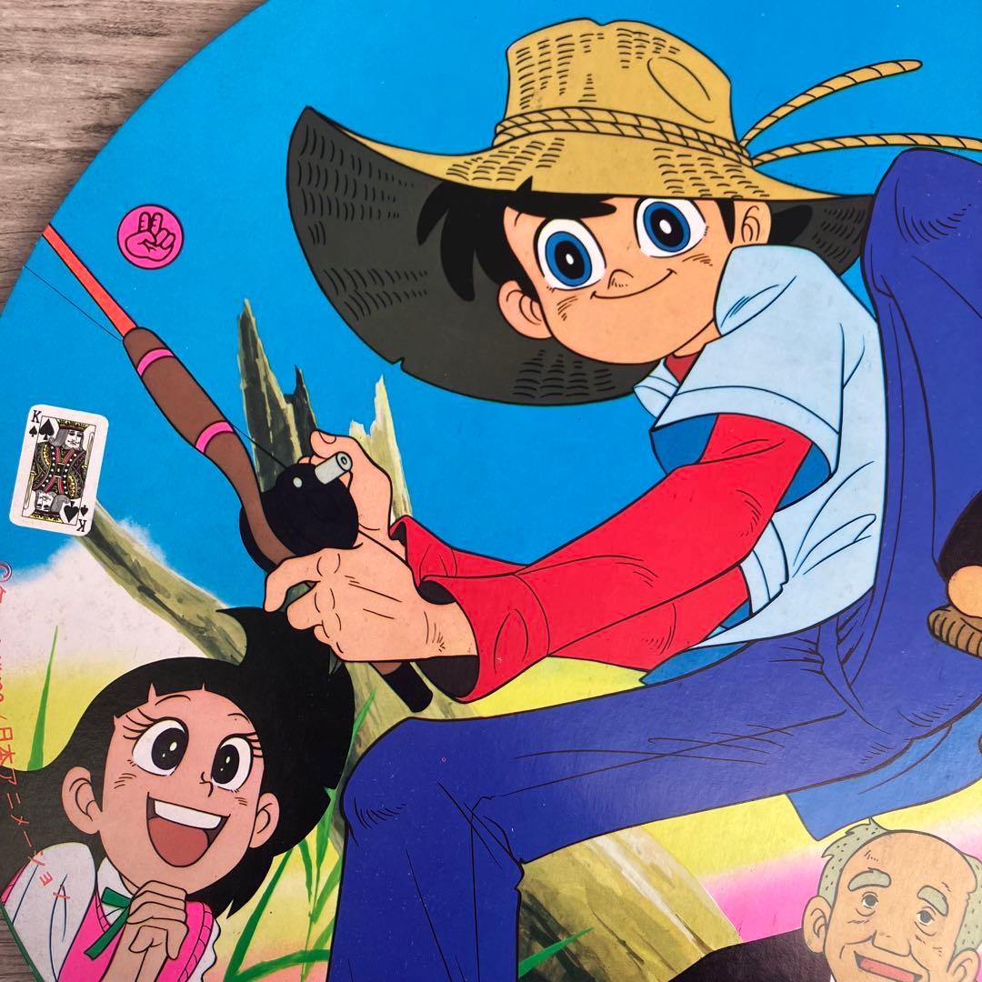 E-壁【昭和レトロ】円形めんこ 4枚セット ウルトラマン80 / ドラえもん 他