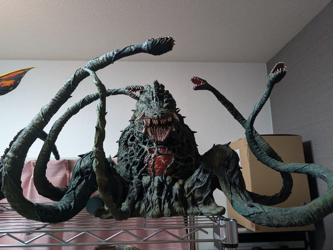 東宝大怪獣シリーズ ゴジラVSビオランテ ゴジラ & ビオランテ発光Verセット