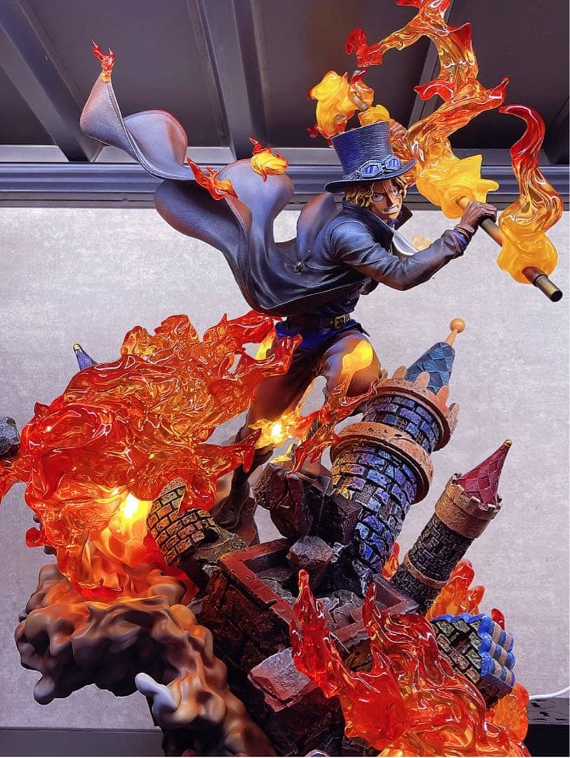 ワンピース サボ 革命軍 参謀総長 フィギュア ガレージキット 新品