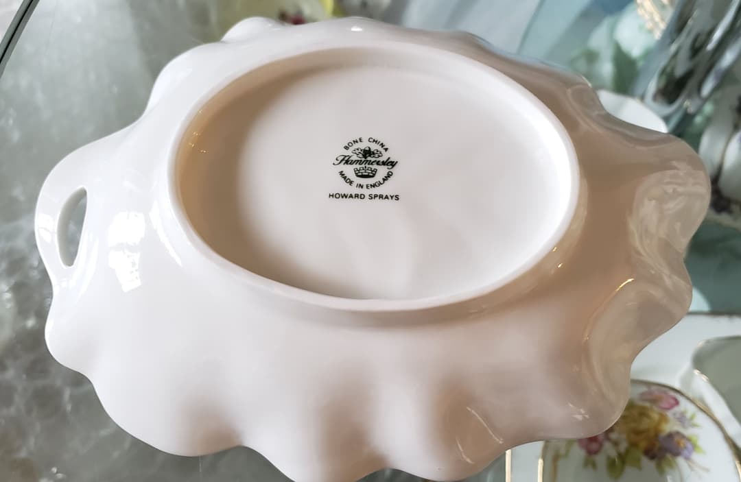 ハマースレイ ハワードスプレイ リーフディッシュ トレイ アンティーク