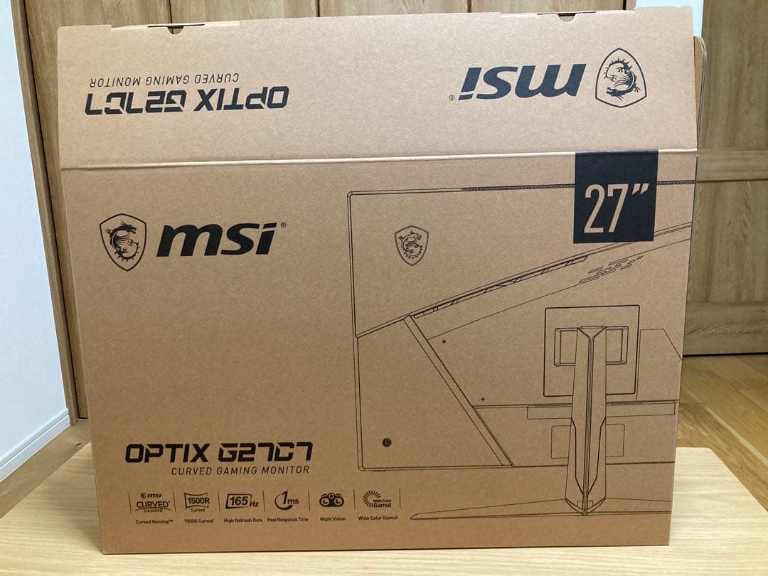 MSI Optix G27C7 27インチ ゲーミングモニター