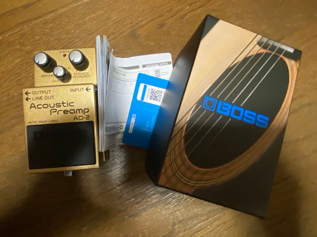 BOSS AD-2(交換用ボトムプレート、銀ネジ付)