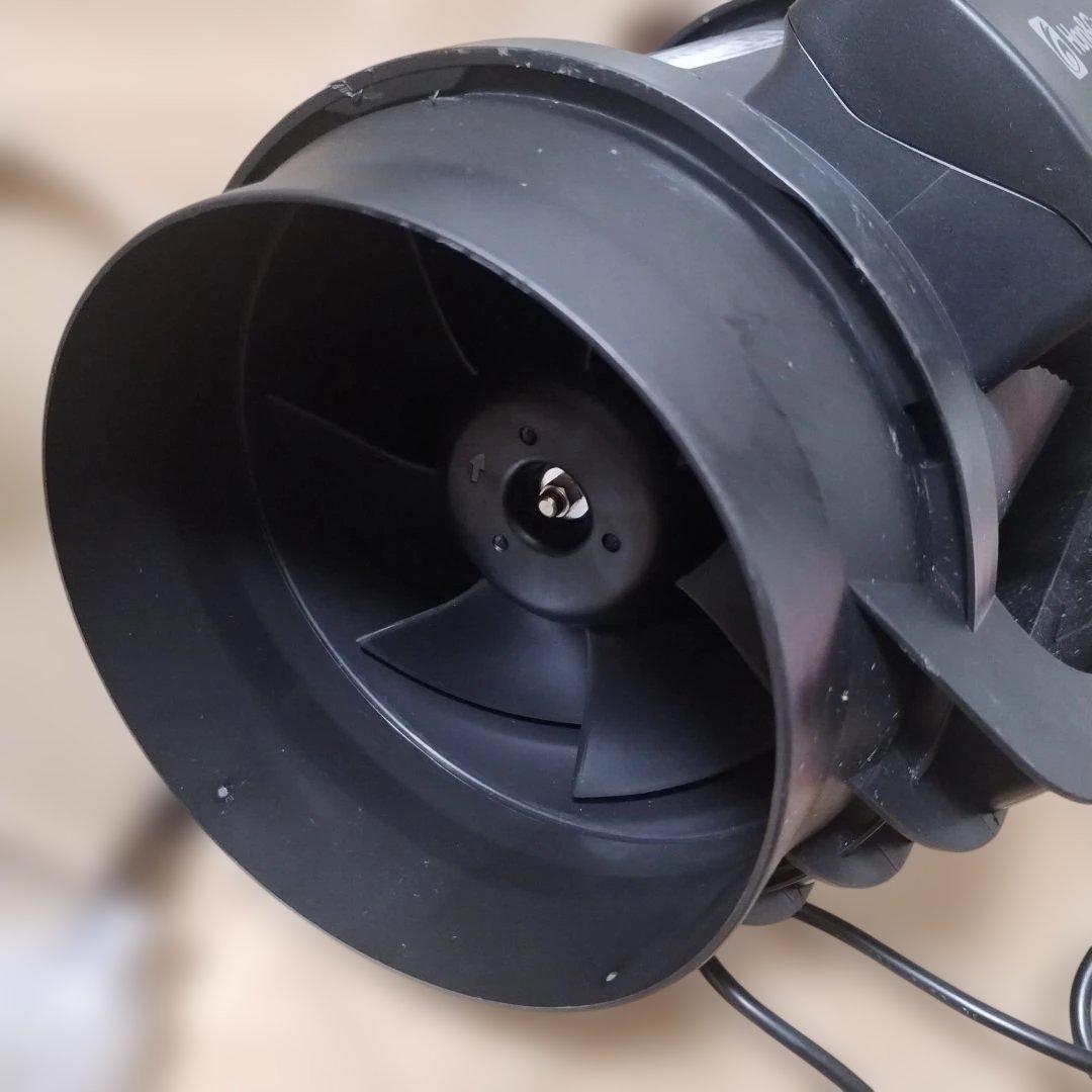 Hon&Guan ダクトファン 150㎜ダクト用換気扇HI-150EC 中間取付