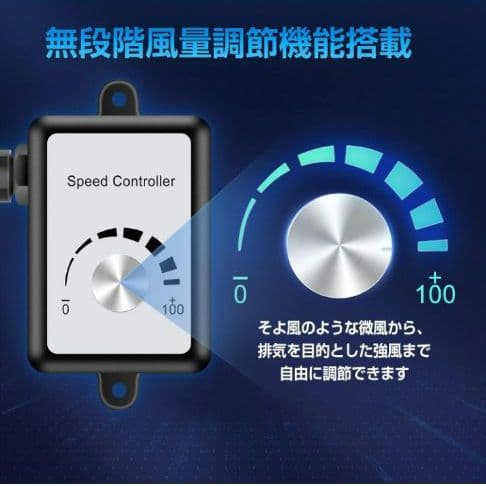 Hon&Guan ダクトファン 150㎜ダクト用換気扇HI-150EC 中間取付