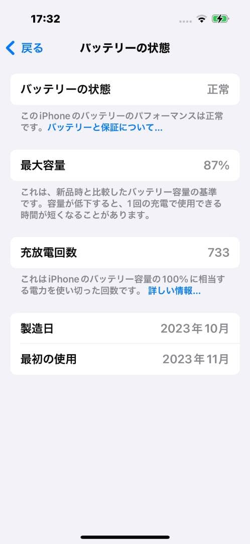 【中古品iPhone15 Pro 128GB simフリー