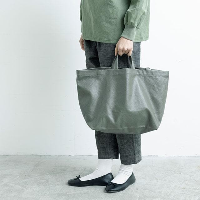 新品未使用　中川政七商店　ガム箔トートバッグ＋真田紐　日本製　大容量