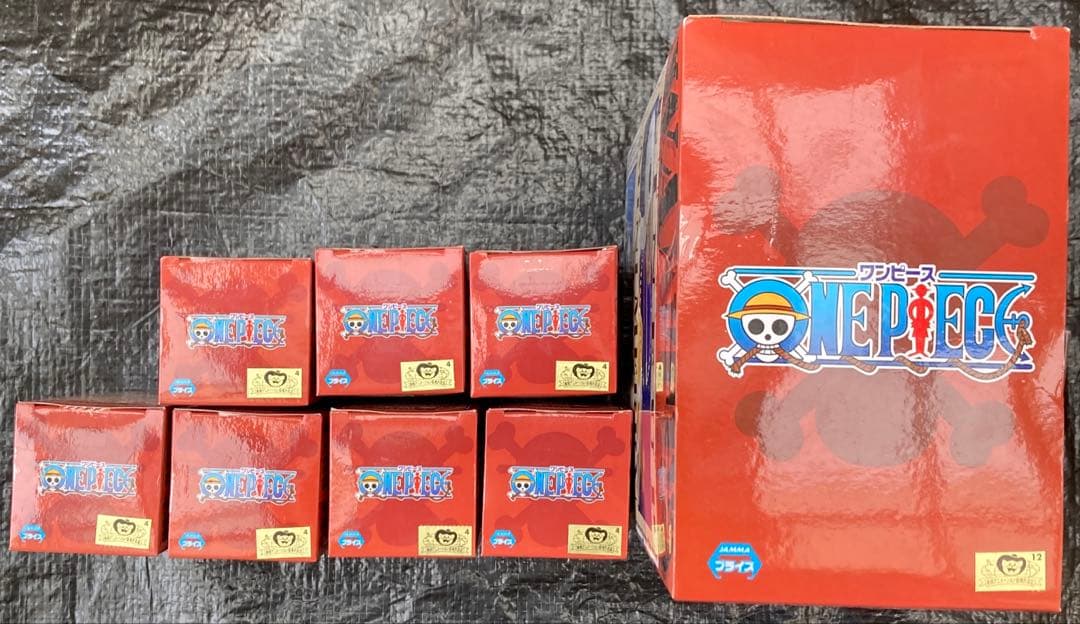 ワンピース　コレクタブル ミニメリー号ATTACK 7種+ミニメリー号セット