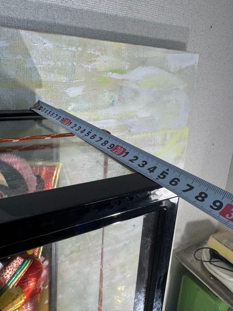 羽子板ガラスケース入り　オルゴール付き