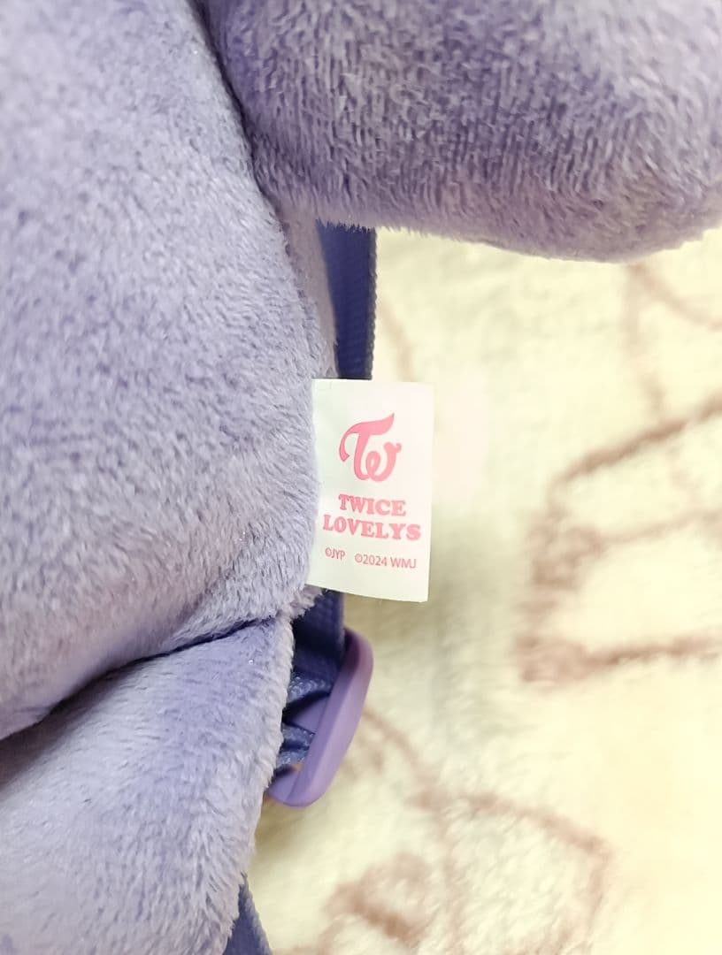 TWICE LOVELYS GIGO限定 ぬいぐるみリュック サナ　サブリー