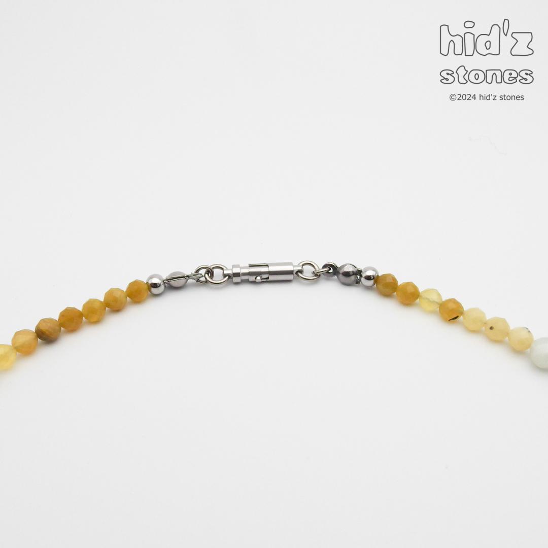 ◆一点もの天然石ネックレス:BySC-025