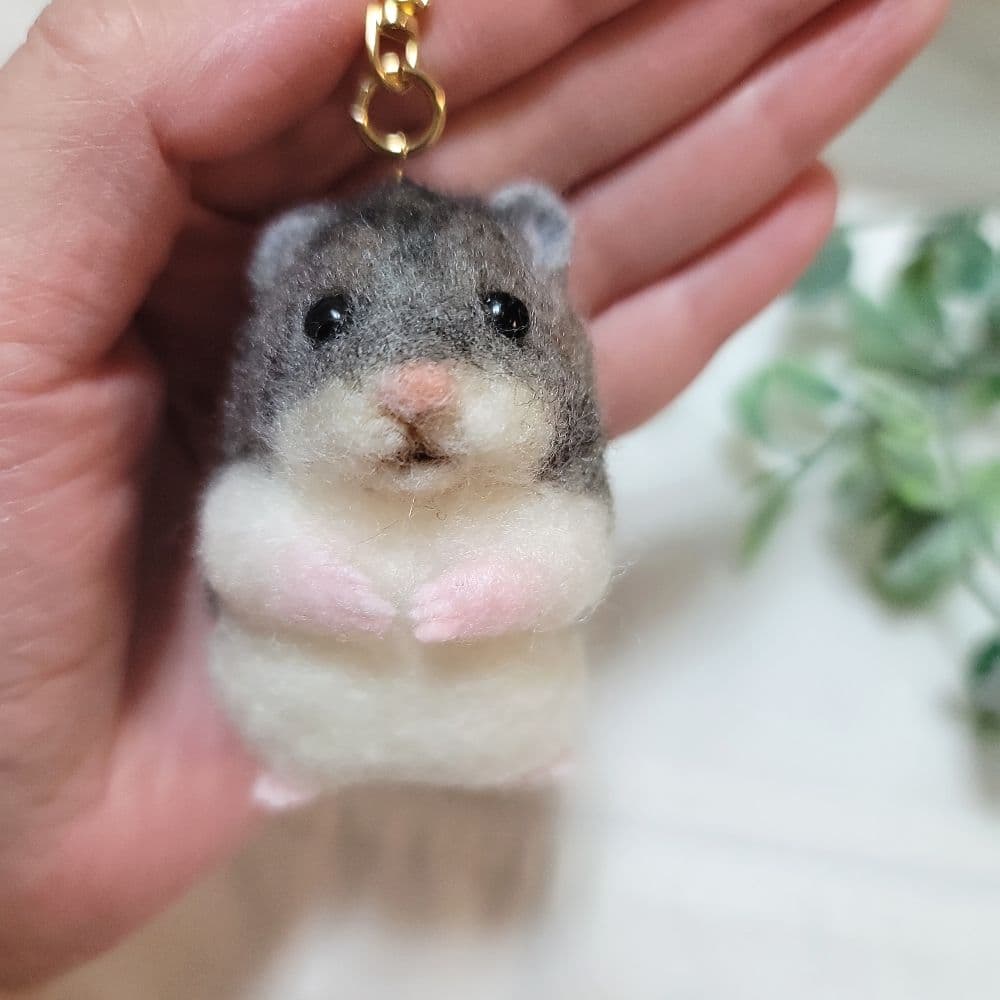 羊毛フェルト ハムスター