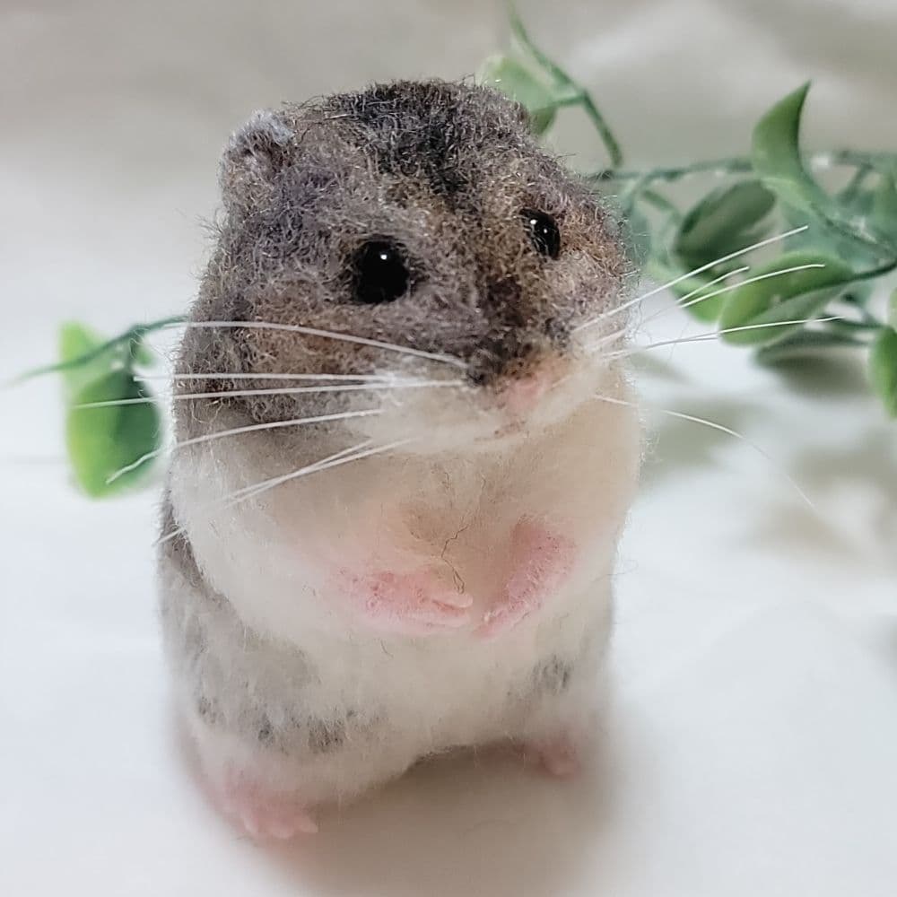 羊毛フェルト ハムスター