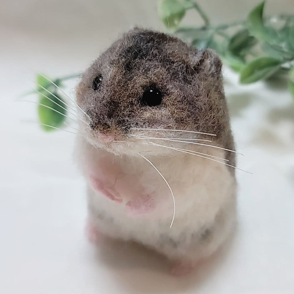 羊毛フェルト ハムスター