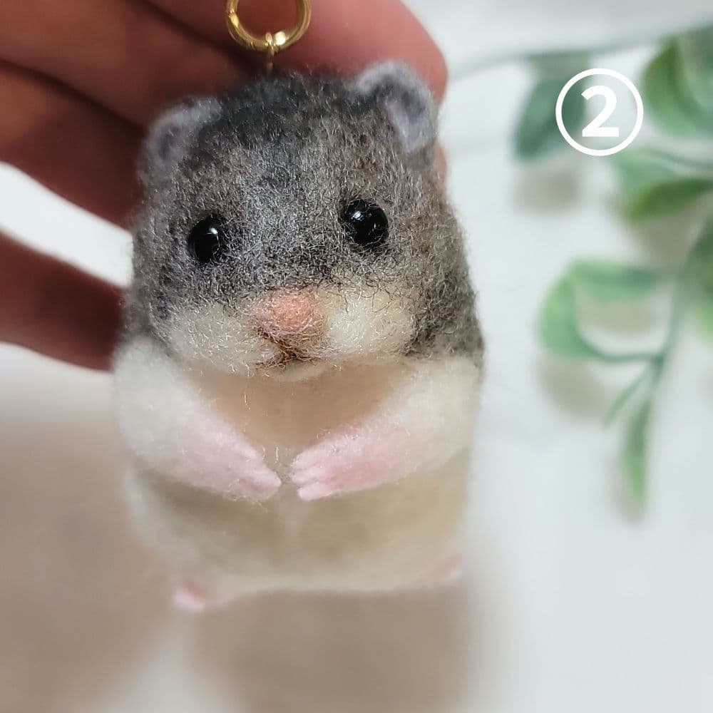 羊毛フェルト ハムスター