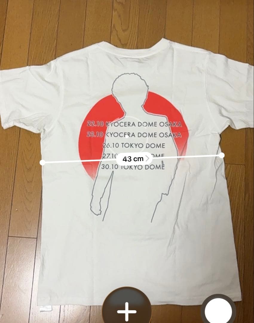 ブルーノマーズ　2022 ジャパン・ライブ Tシャツ