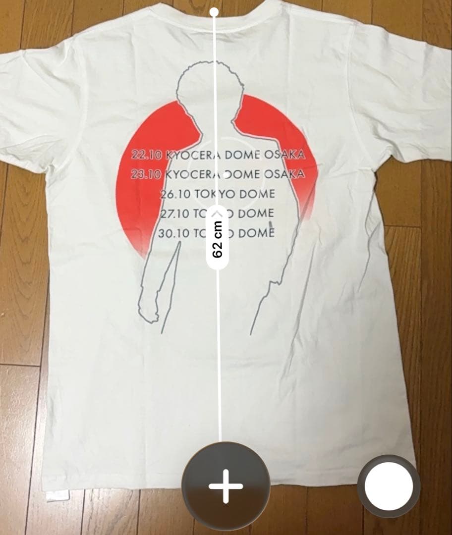 ブルーノマーズ　2022 ジャパン・ライブ Tシャツ