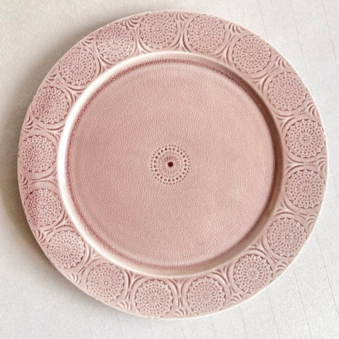 【12/22迄期間限定お値引き】★シャビーシックなポトペリーディナープレート2枚