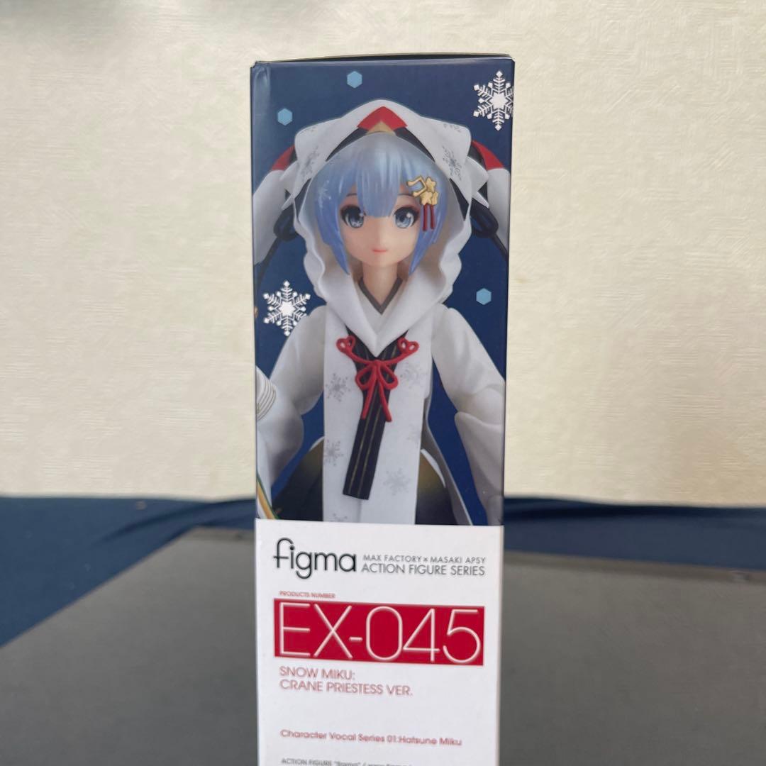 新品未開封 figma 雪ミク2018 タンチョウ巫女ver. EX-045