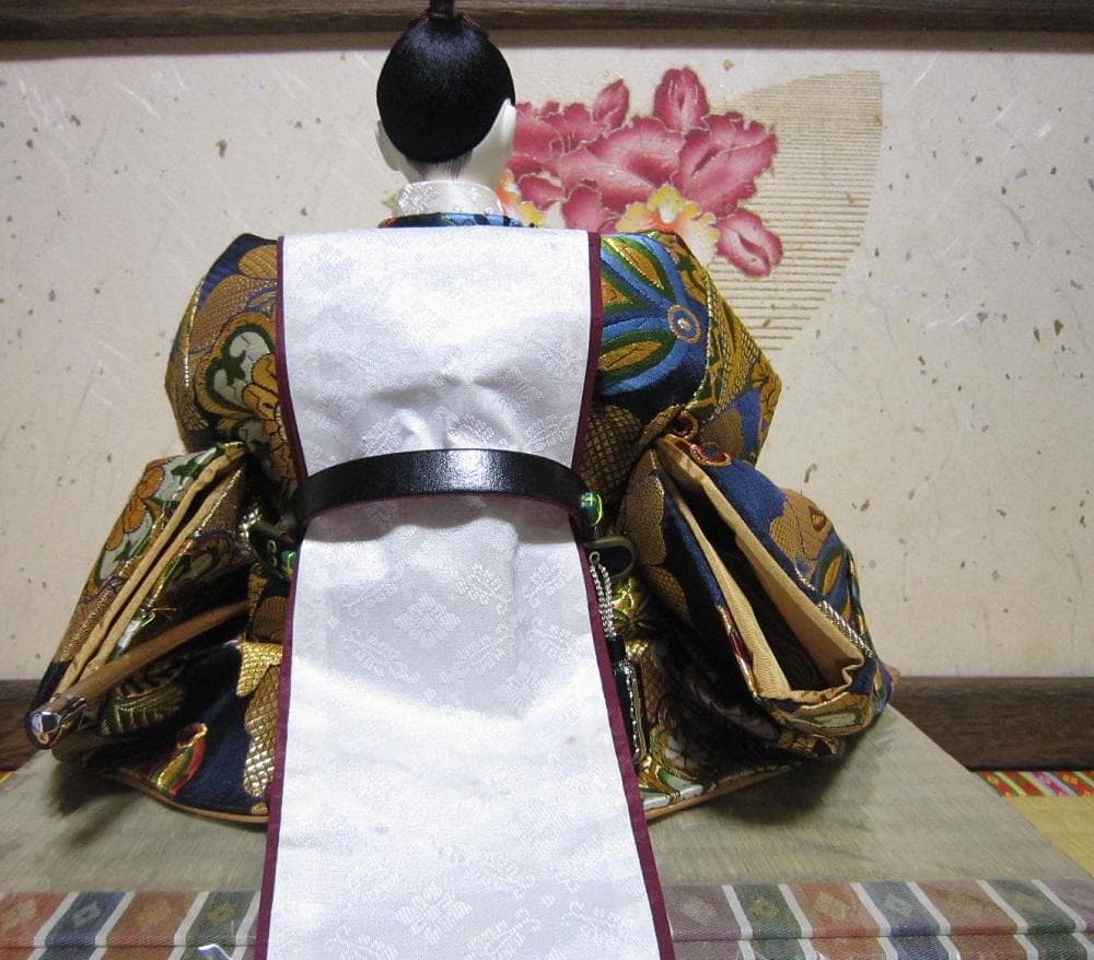 雛人形 八番 親王飾り 西陣織 本仕立 雛匠 三喜作