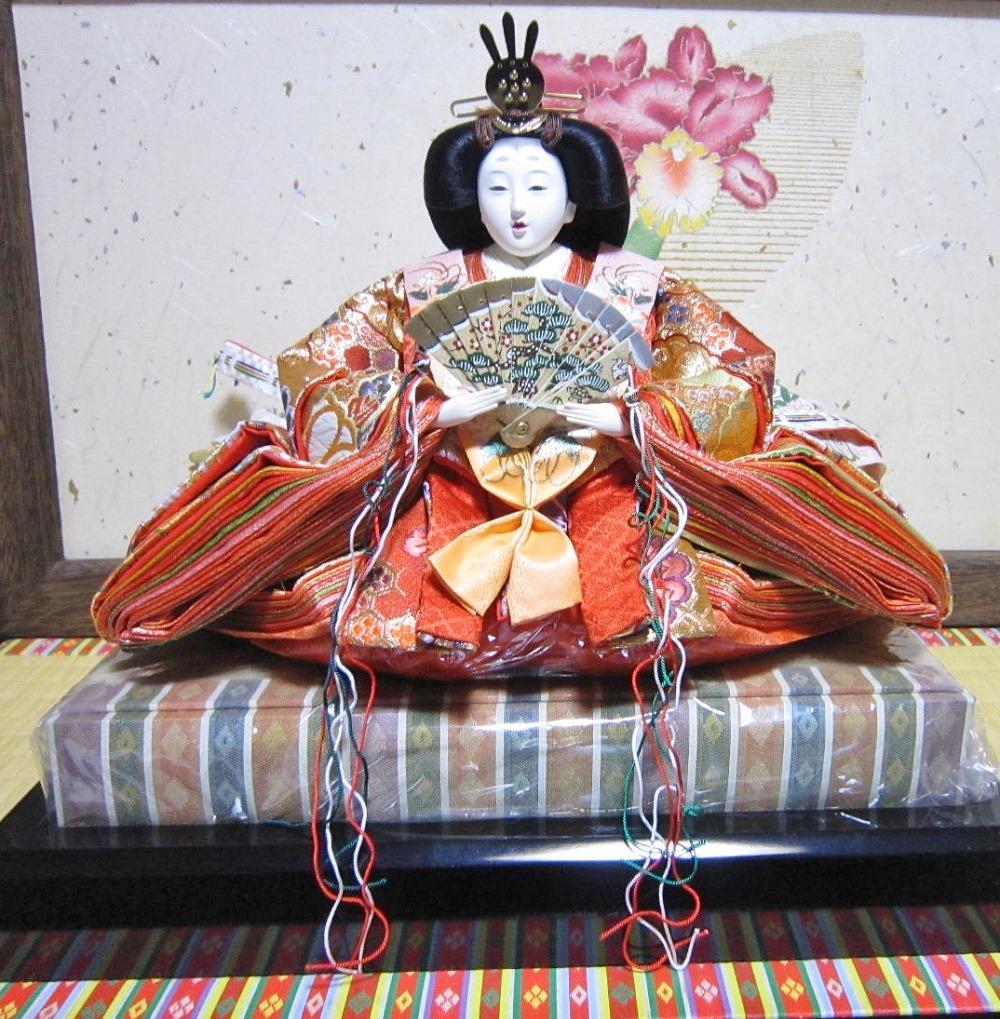 雛人形 八番 親王飾り 西陣織 本仕立 雛匠 三喜作