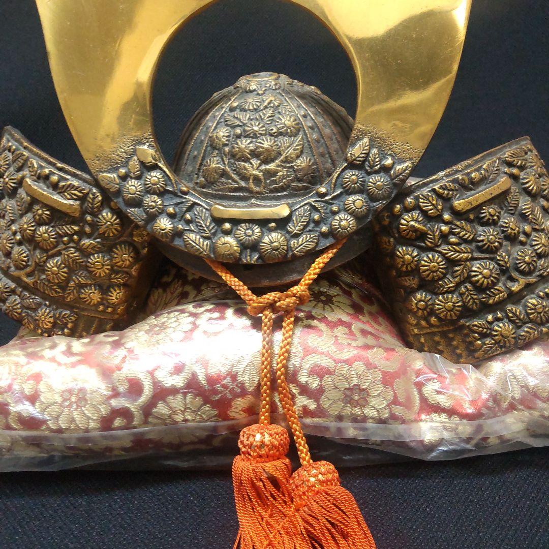 五月人形 兜 豪華鎧兜 一対 こどもの日 飾り兜 美品