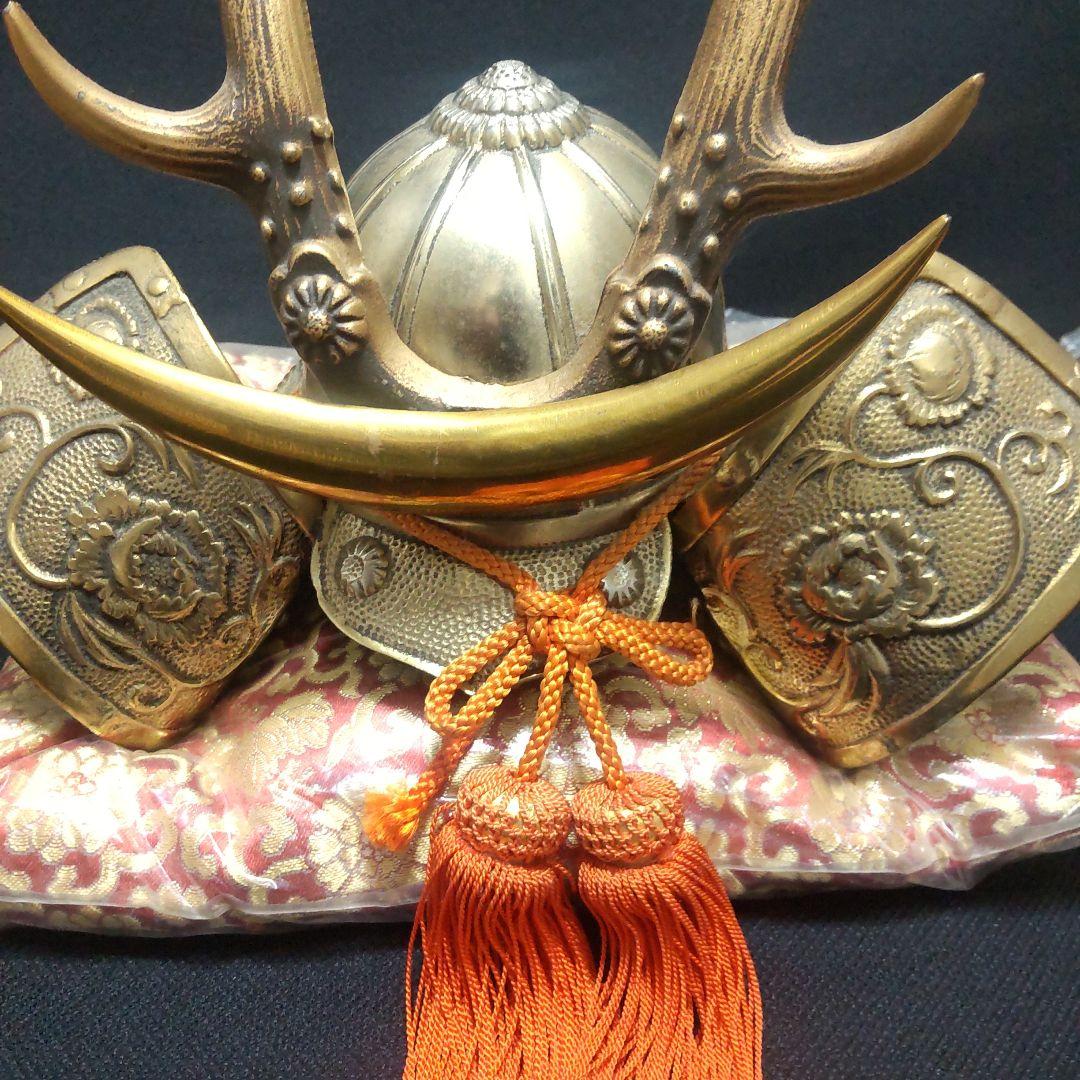 五月人形 兜 豪華鎧兜 一対 こどもの日 飾り兜 美品