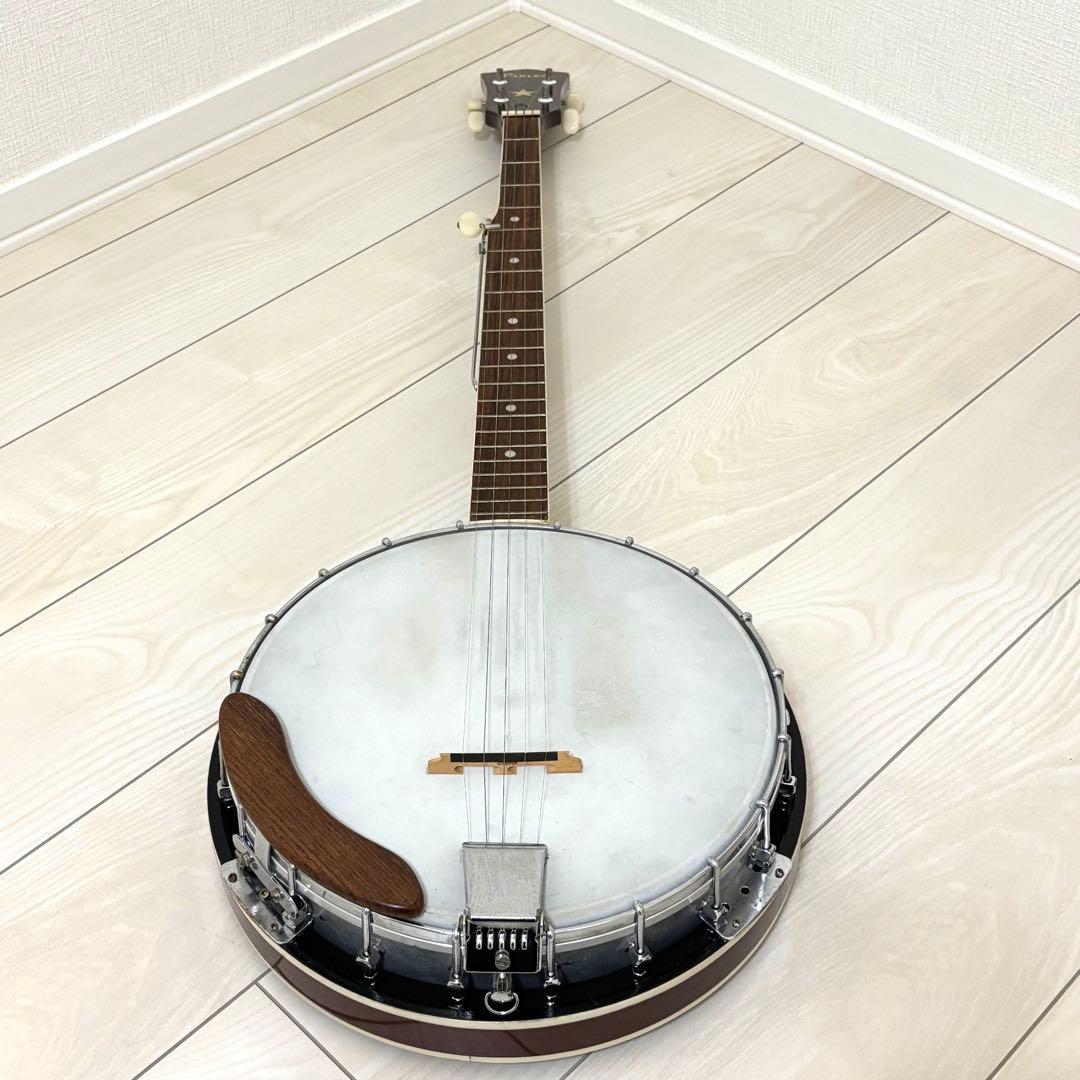 【美品】PIRLES ピアレス 5弦 バンジョーギター カントリー ハードケース