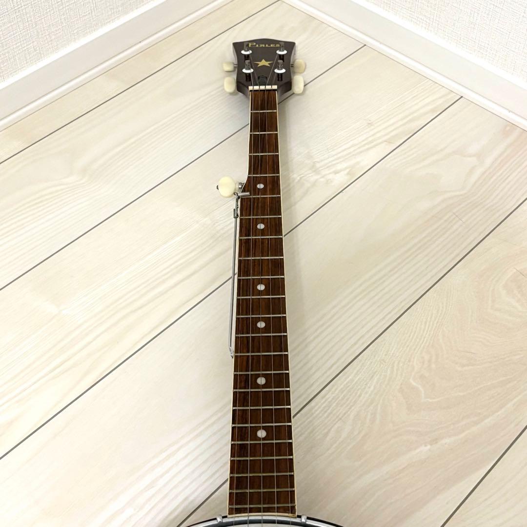 【美品】PIRLES ピアレス 5弦 バンジョーギター カントリー ハードケース