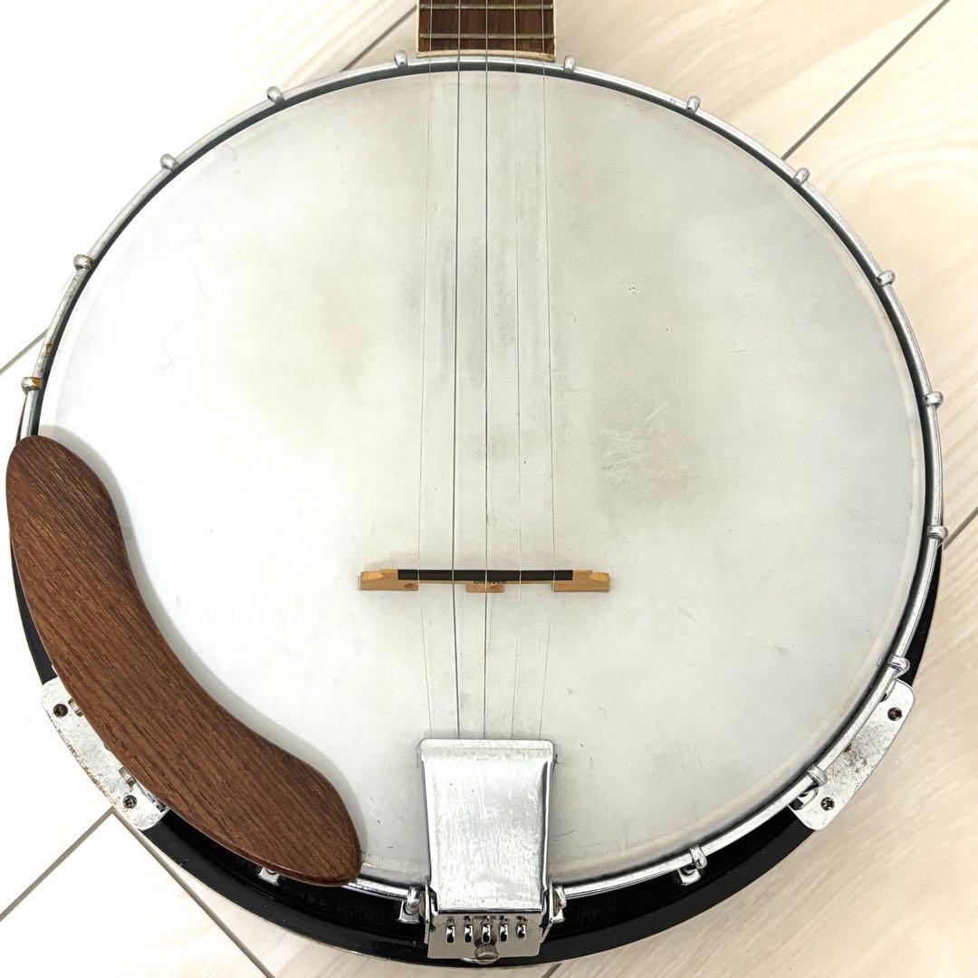 【美品】PIRLES ピアレス 5弦 バンジョーギター カントリー ハードケース