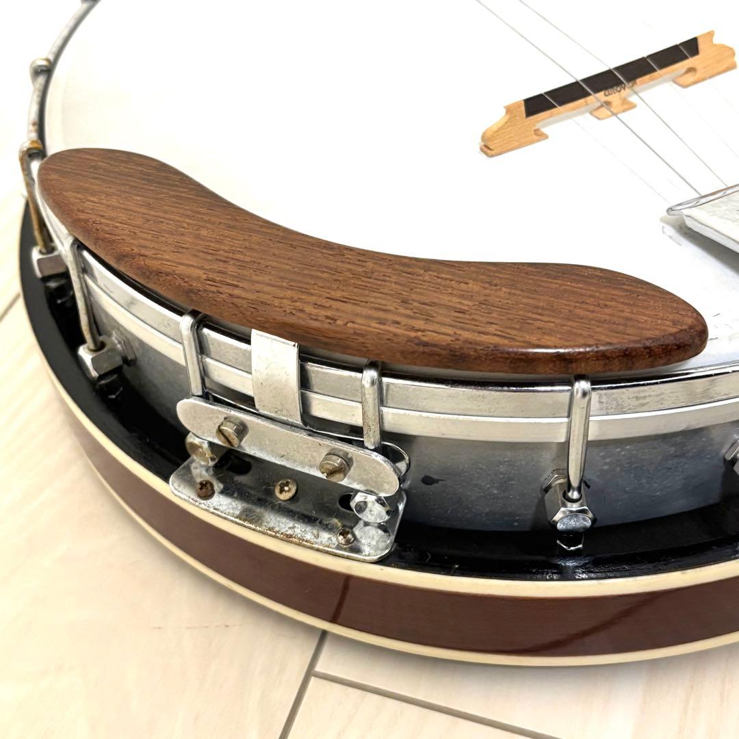 【美品】PIRLES ピアレス 5弦 バンジョーギター カントリー ハードケース