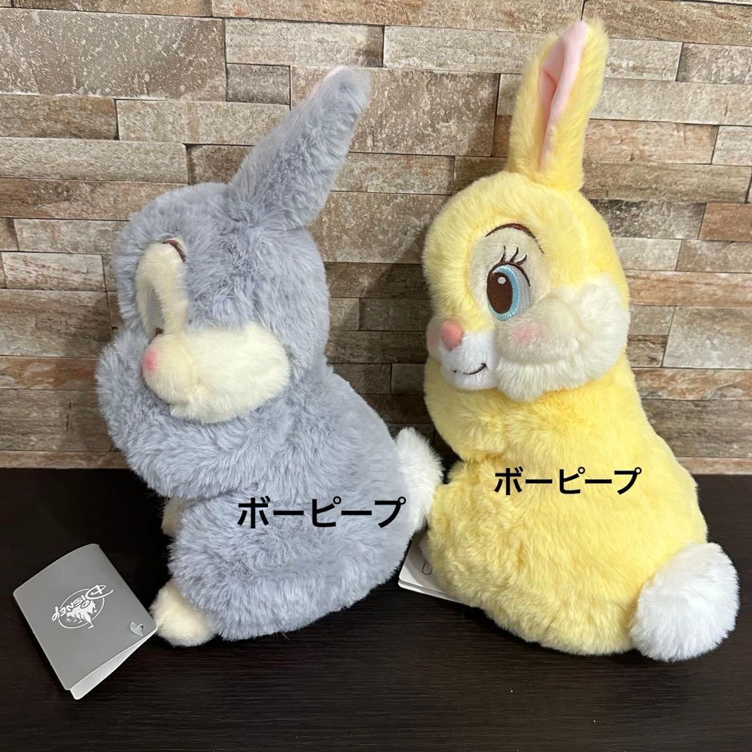 ディズニーストア　Fluffy Cutie ミスバニー とんすけ　ぬいぐるみ