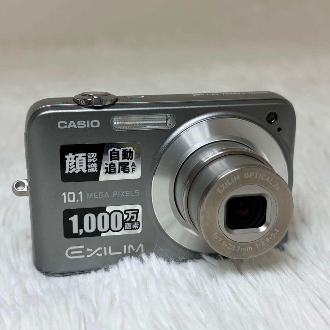 CASIO カメラ　エクシリム　EX-Z1080 グレー コンデジ　動作品
