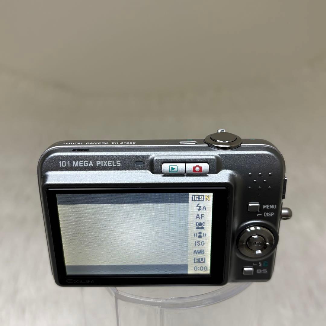 CASIO カメラ　エクシリム　EX-Z1080 グレー コンデジ　動作品
