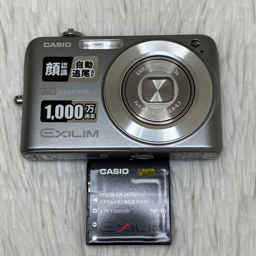 CASIO カメラ　エクシリム　EX-Z1080 グレー コンデジ　動作品