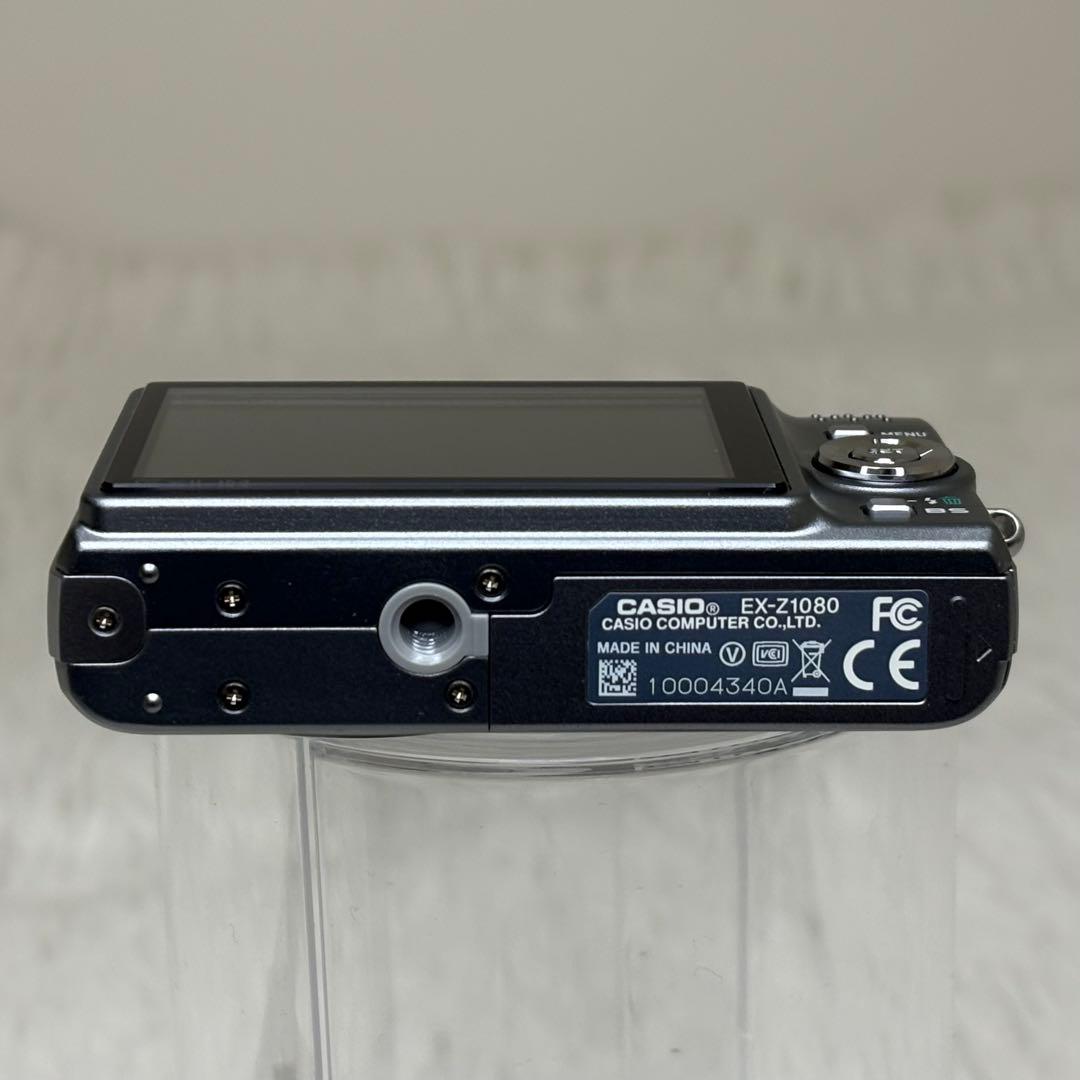 CASIO カメラ　エクシリム　EX-Z1080 グレー コンデジ　動作品