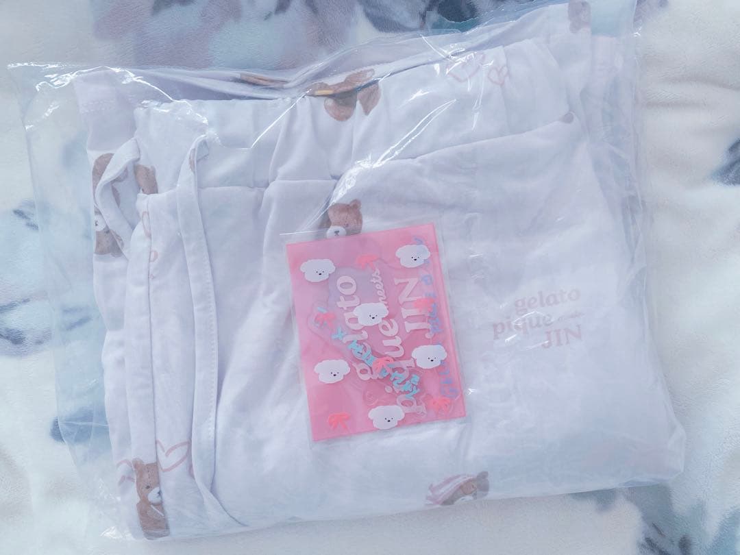 gelato pique JIN BEAR パジャマ ピンク (M-L)