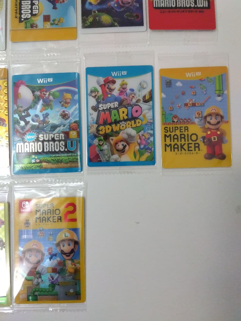 激レア　スーパーマリオブラザーズ　ヒストリーカード　全22種　未開封　フルコンプ