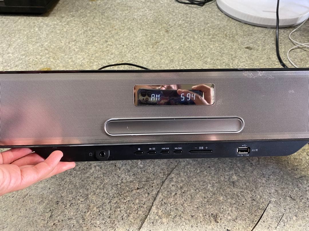 パナソニック USB ミニコンポ SC-RS60-k