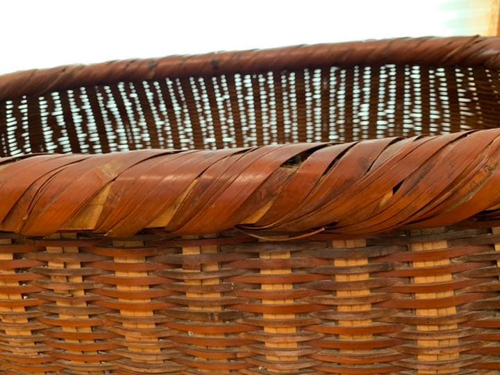 アンティーク　レトロ　骨董　カゴ