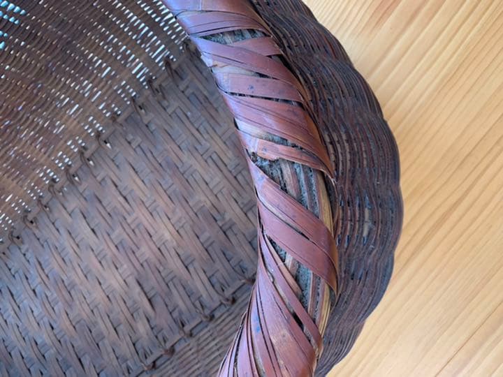 アンティーク　レトロ　骨董　カゴ