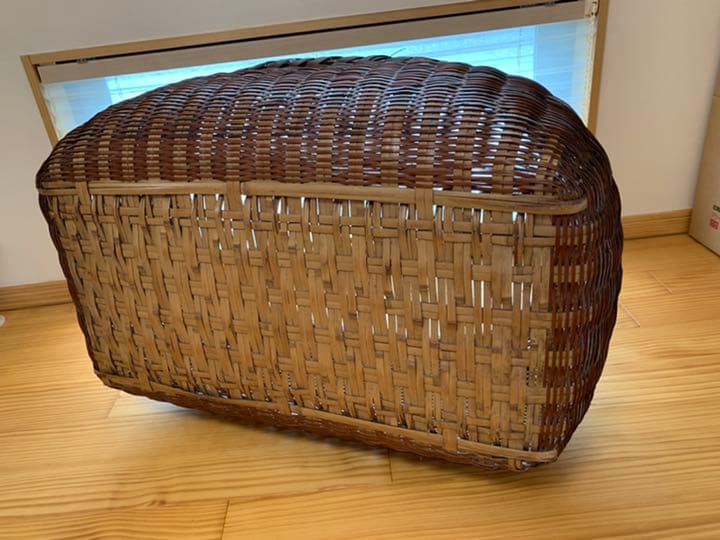 アンティーク　レトロ　骨董　カゴ