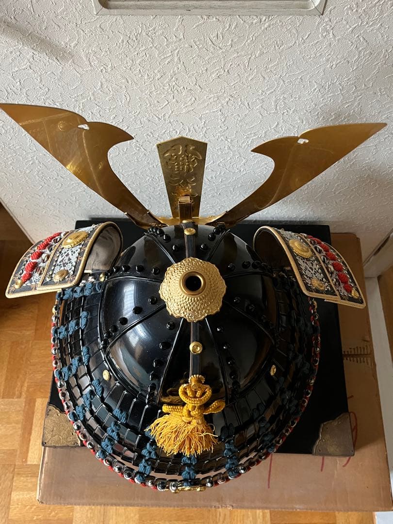 「八間星兜」 光忍作 （等身大） 兜一式