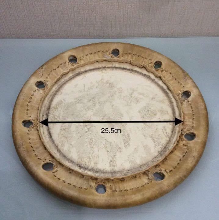 【良品 送料込み】締太鼓 交換 皮 和太鼓 二丁掛け 太鼓センター