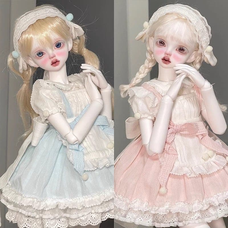 AX713 bjd 1/4 ドール 衣装  洋服  5点セット ハンドメイド