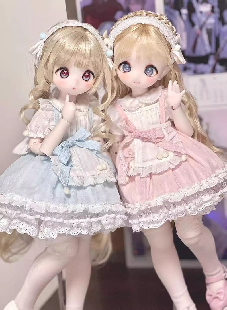 AX713 bjd 1/4 ドール 衣装  洋服  5点セット ハンドメイド